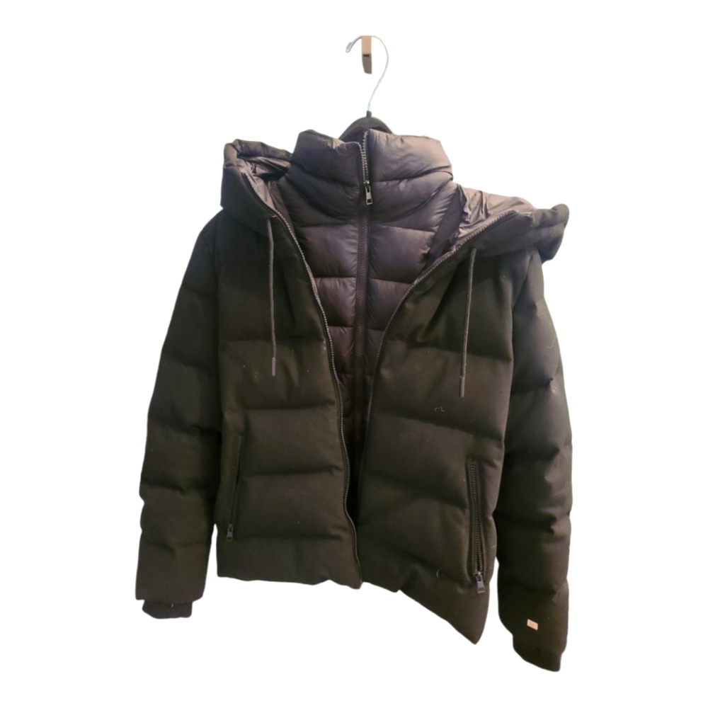 Soia & Kyo ♡ cropped down parka sz S